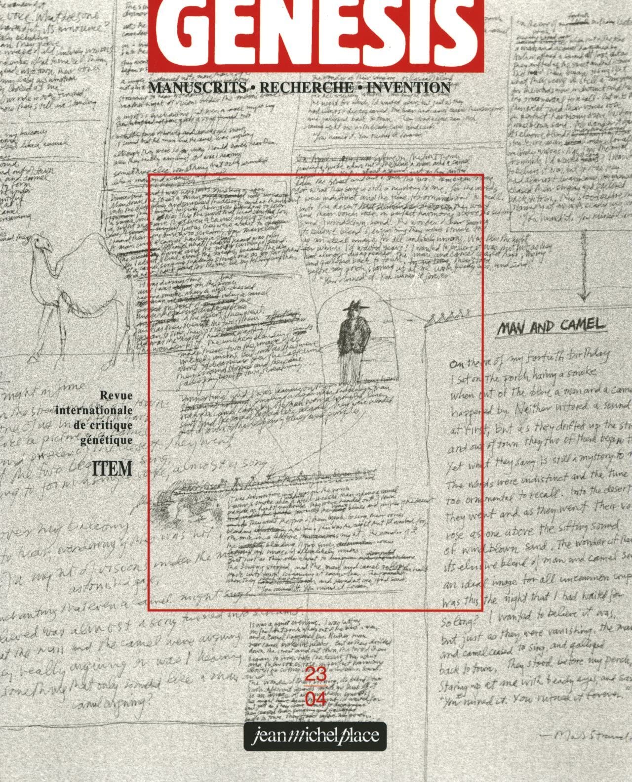 GENESIS 23 : MANUSCRITS, RECHERCHE, INVENTION book