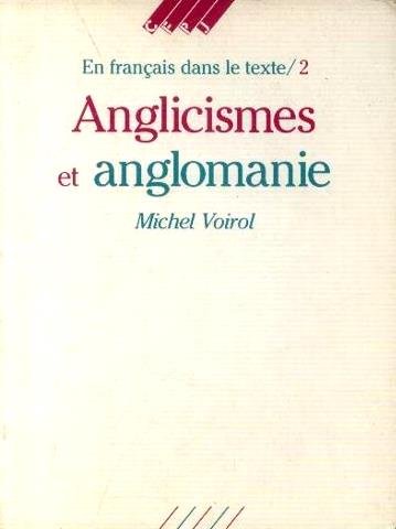 Anglicismes et anglomanie book