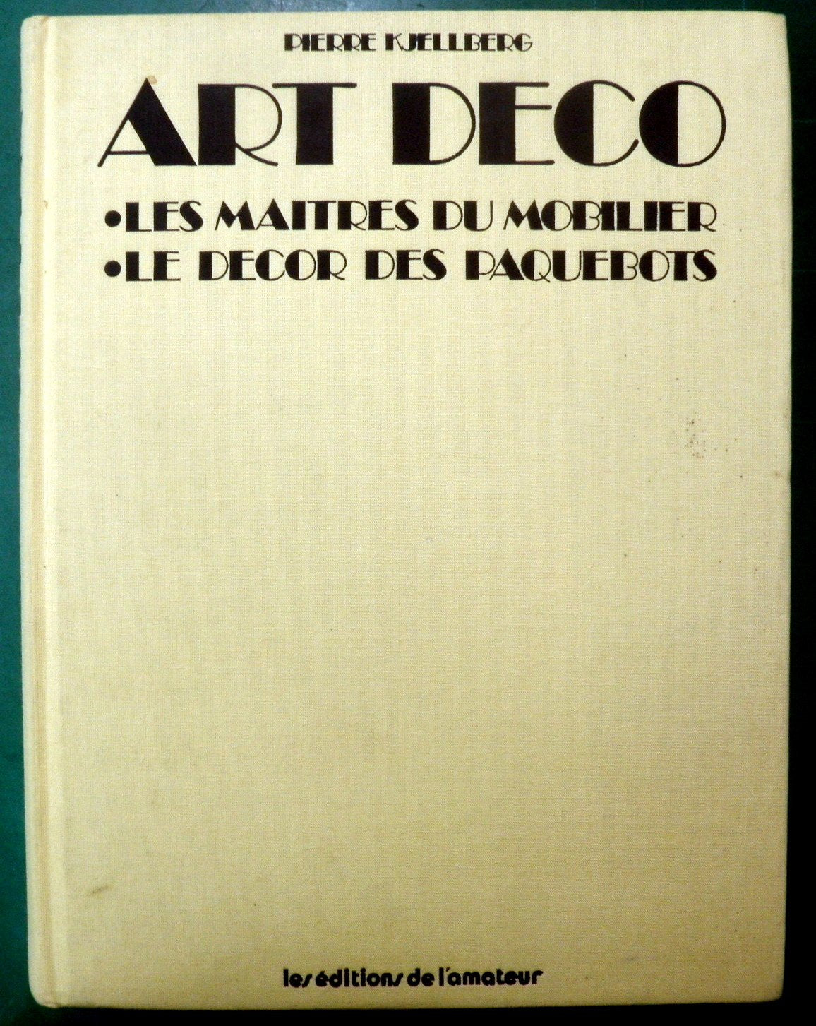 Art déco, les maîtres du mobilier book