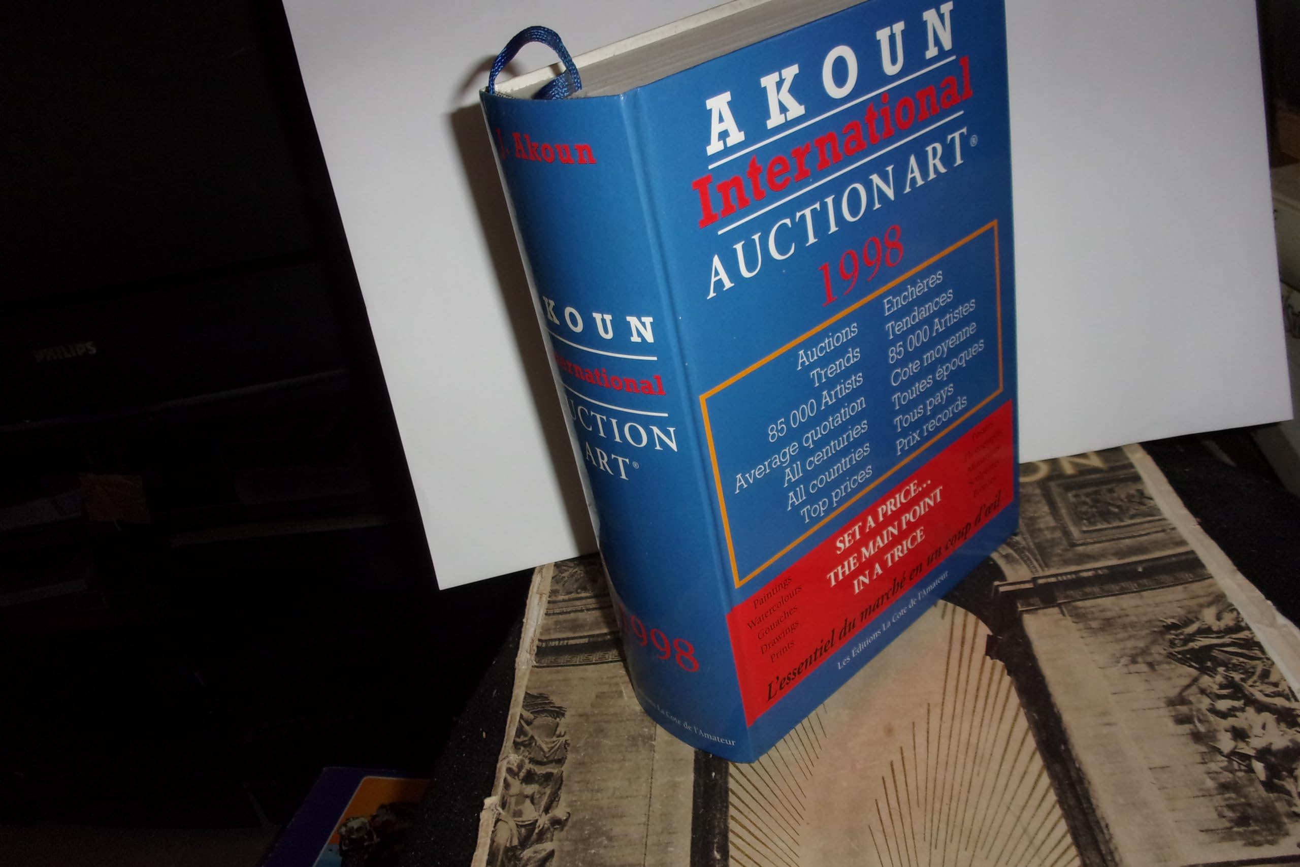Akoun International Auction Art 1998 book