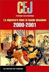 CEJ 2000-2001 : la signature dans la bande dessinée Books