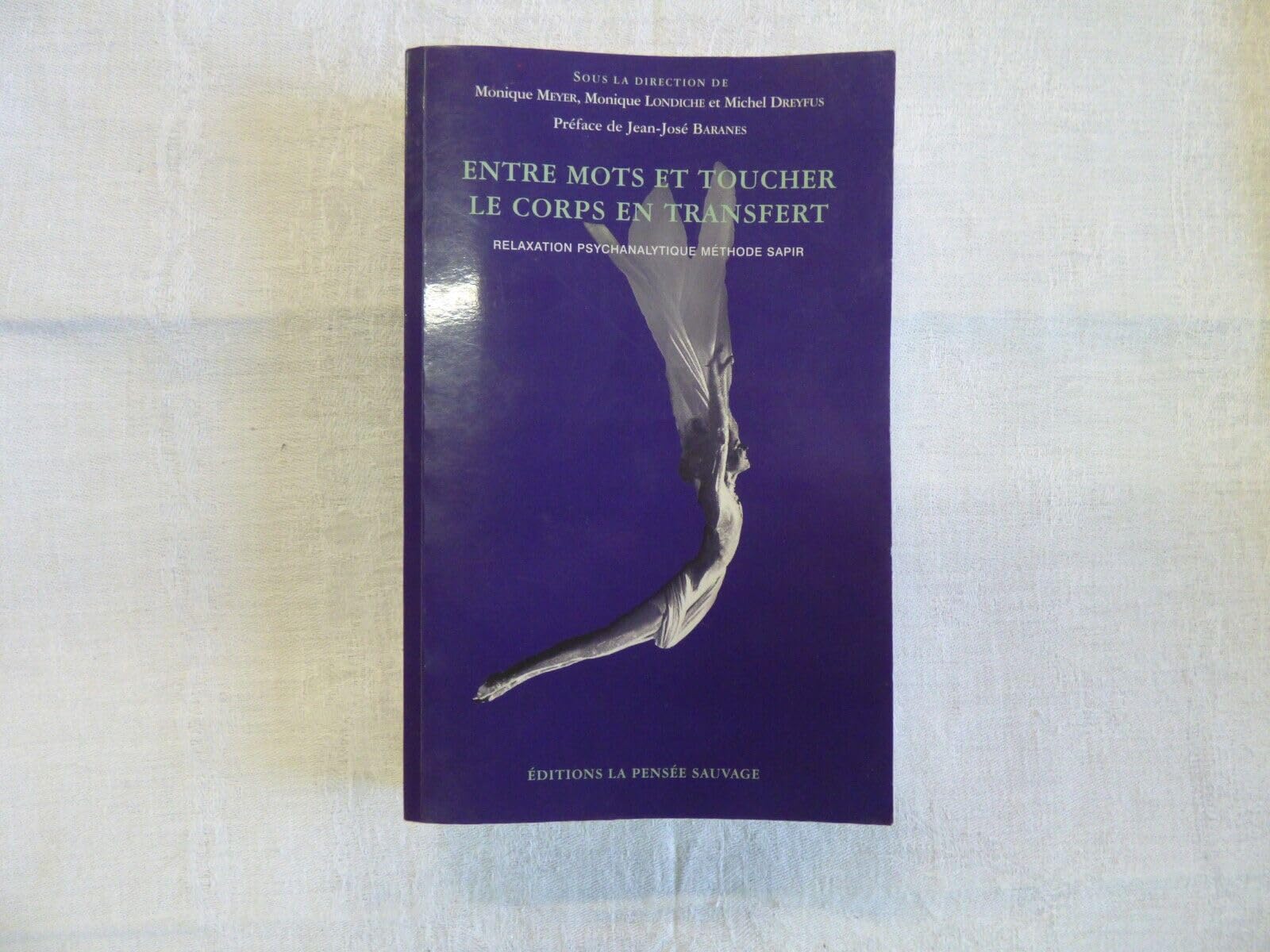 Entre mots et toucher, le corps en transfert. relaxation psychanalytique methode book