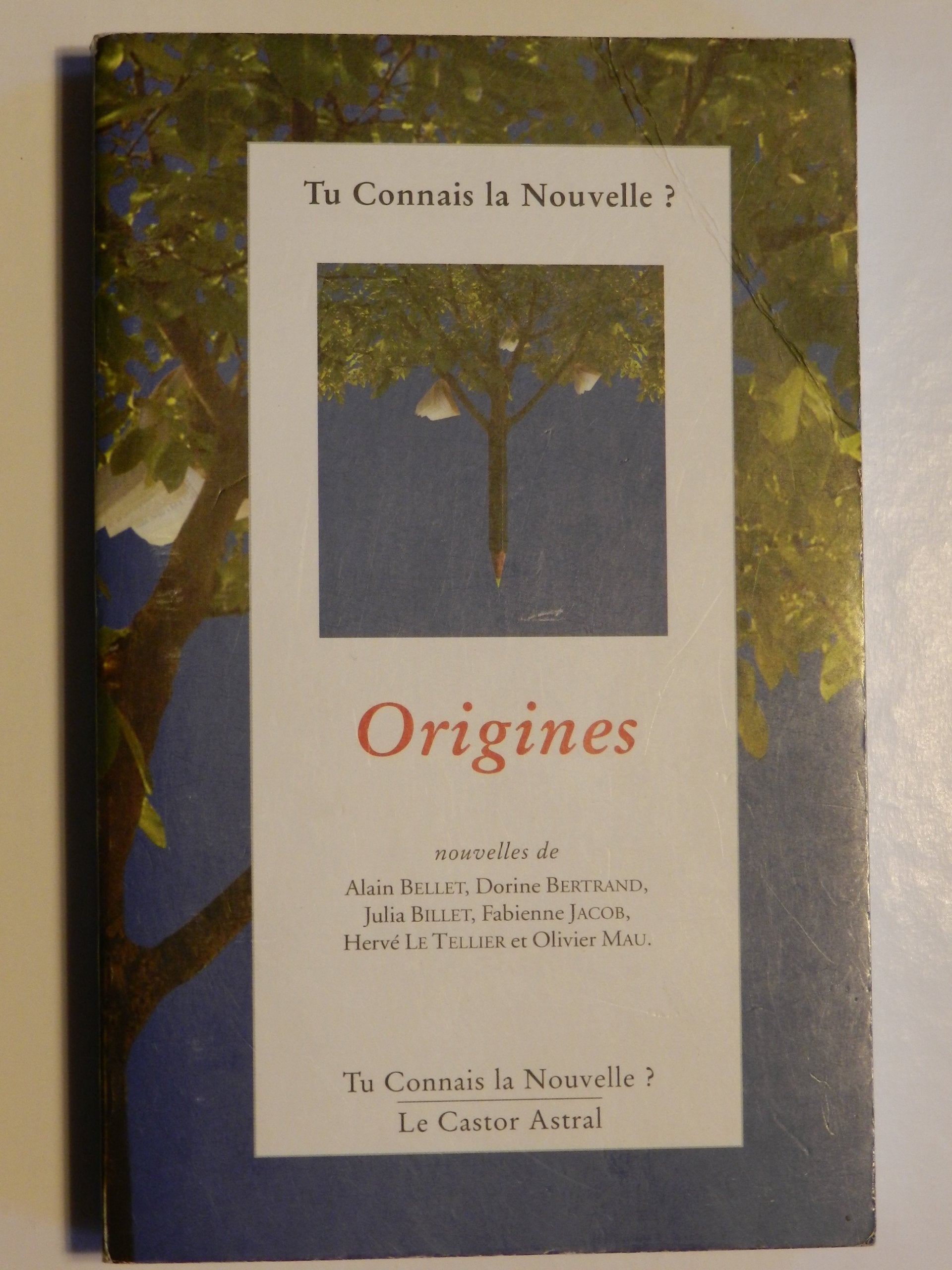 Tu connais la nouvelle ? Origines book