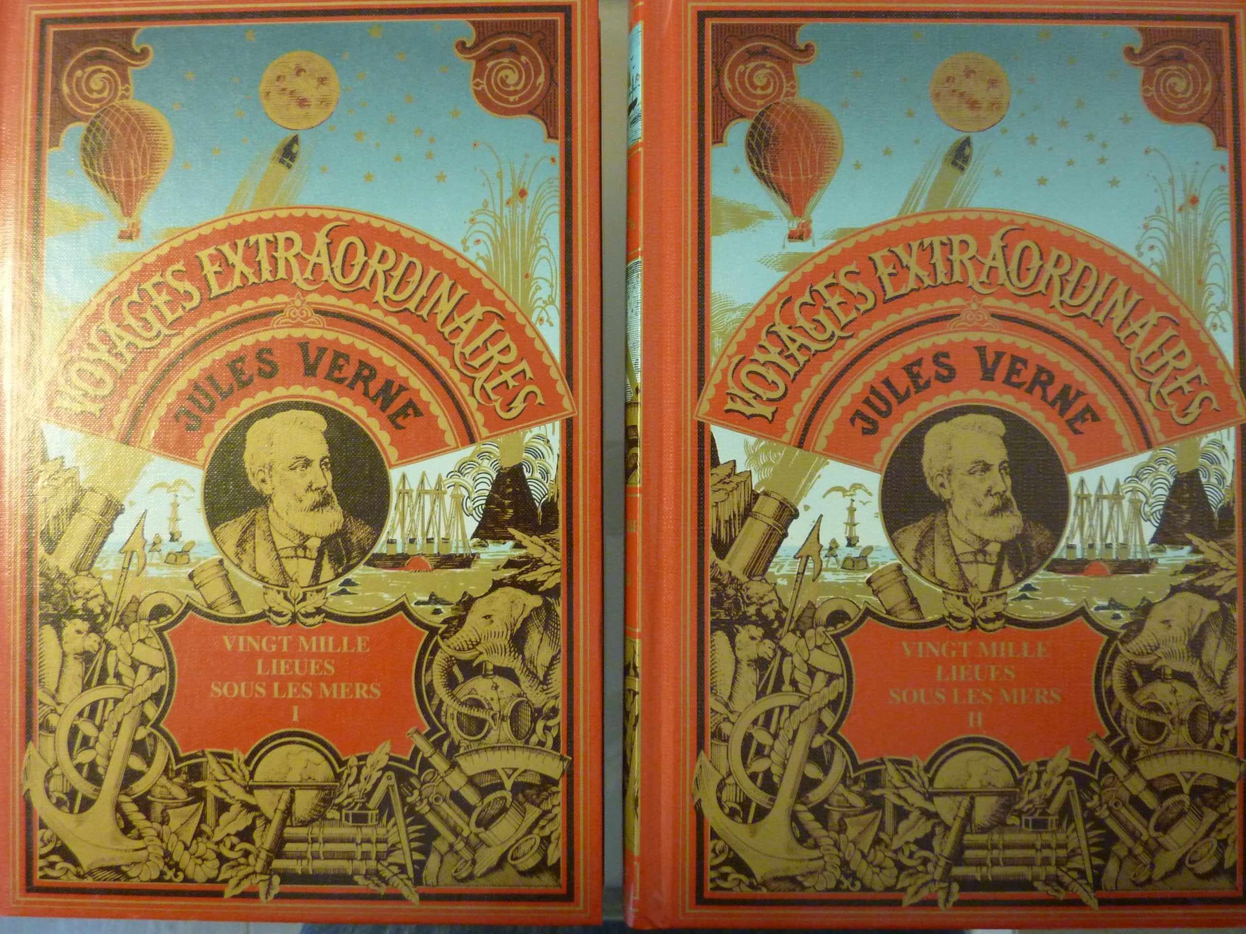 Vingt mille lieues sous les mers - (2 volumes) Contemporary literature