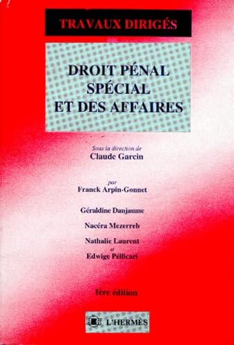 Travaux dirigés de droit pénal spécial et des affaires Books