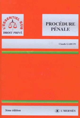 Product Image: Procedure Penale. 3eme Edition 1998