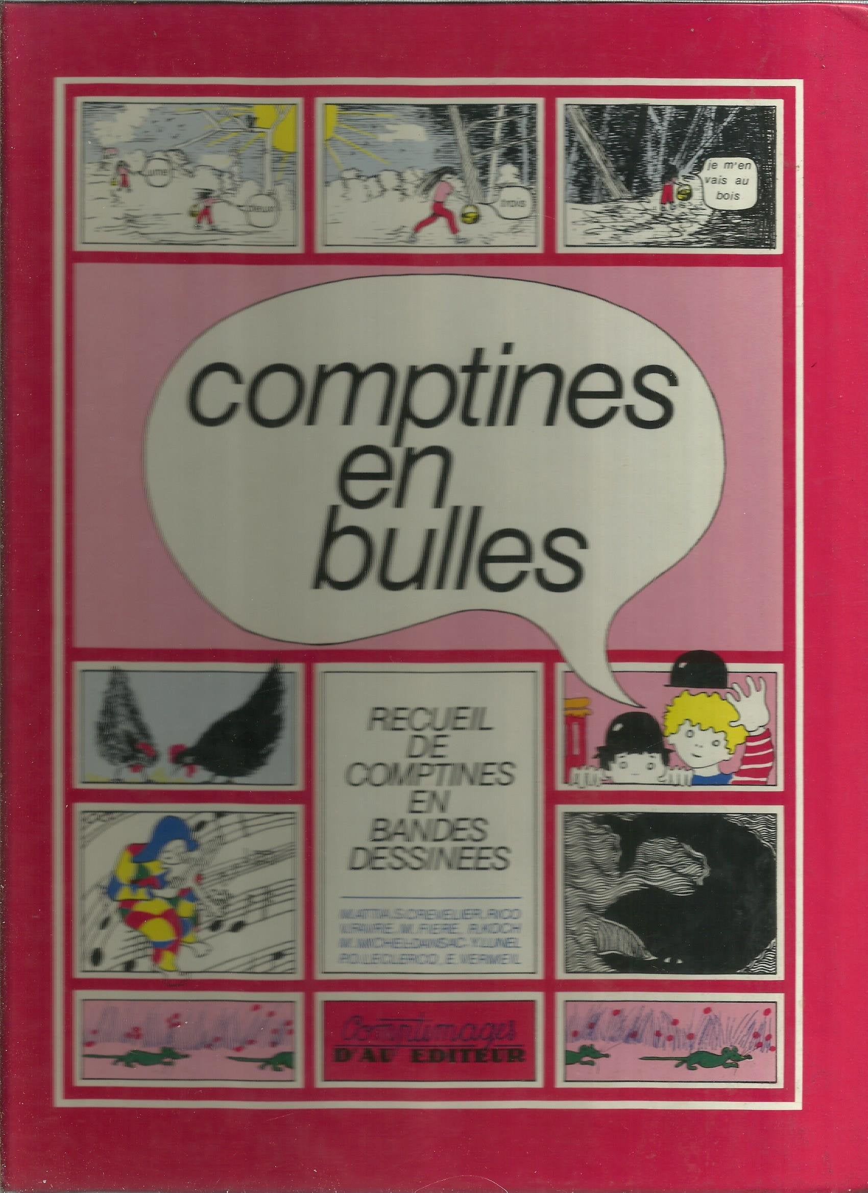 Comptines en bulles : Recueil de comptines en bandes dessinées book