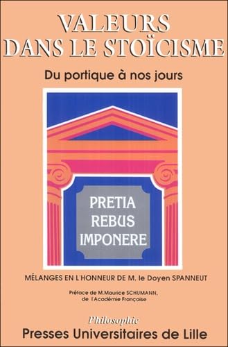 Valeurs dans le stoïcisme : du portique à nos jours book
