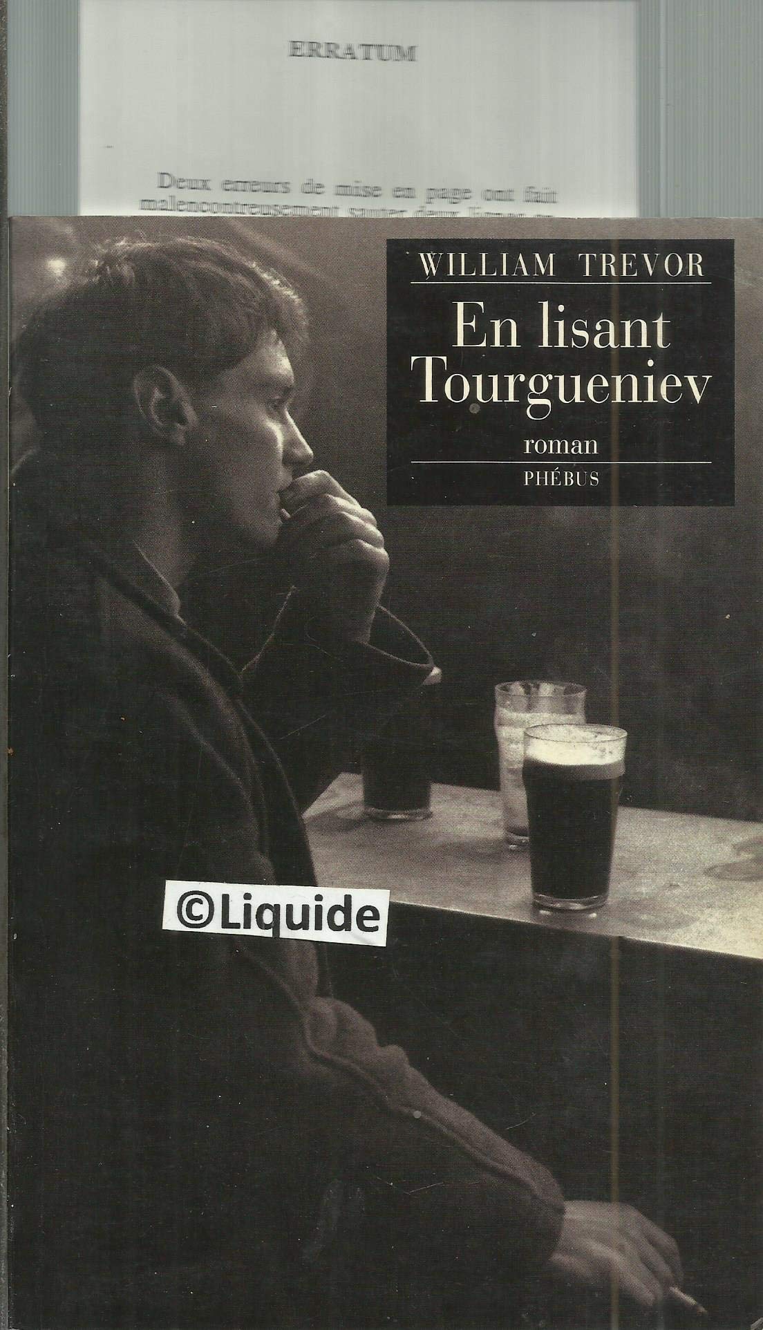 EN LISANT TOURGUENIEV Contemporary literature