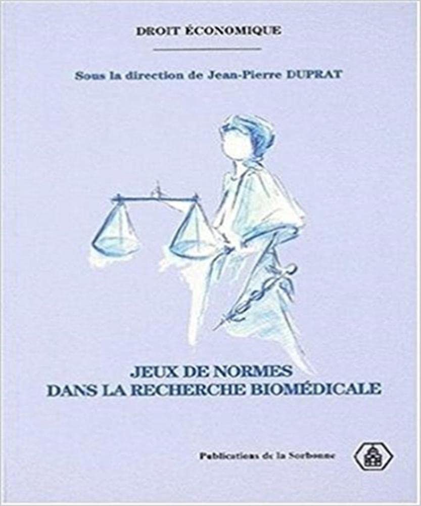 Jeux De Normes Dans La Recherche Biomedicale book