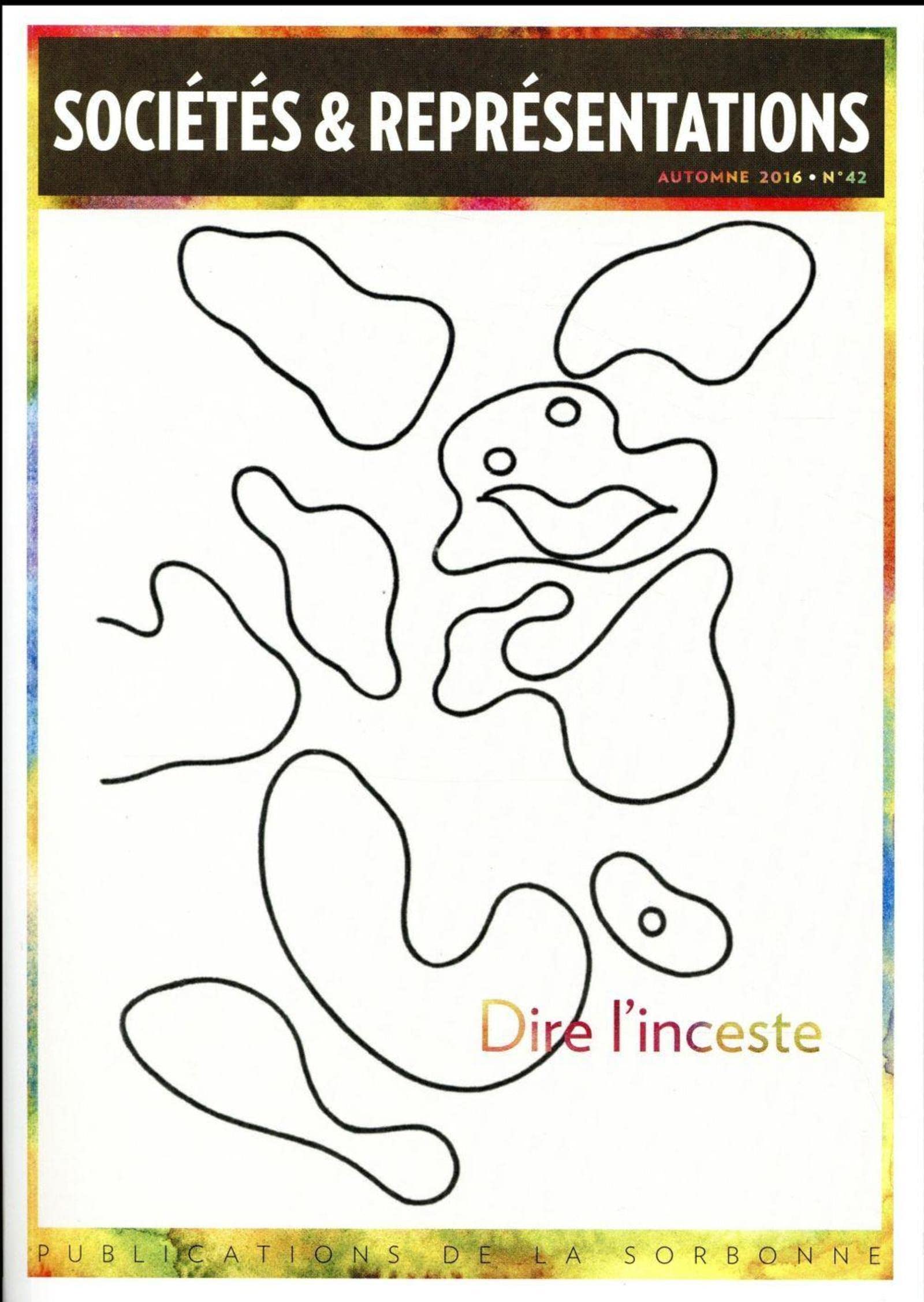 Dire l'inceste automne 2016 n°42 book