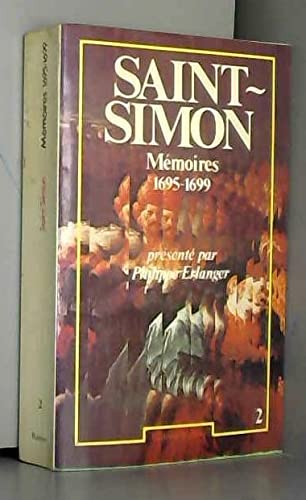 Mémoires. Vol. 2. 1695-1699 book