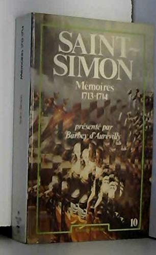 Mémoires. Vol. 10. 1713-1714 book