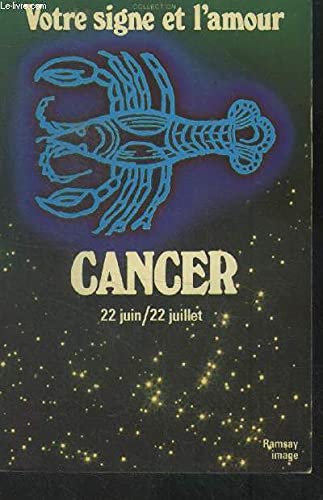 votre signe et l'amour cancer book