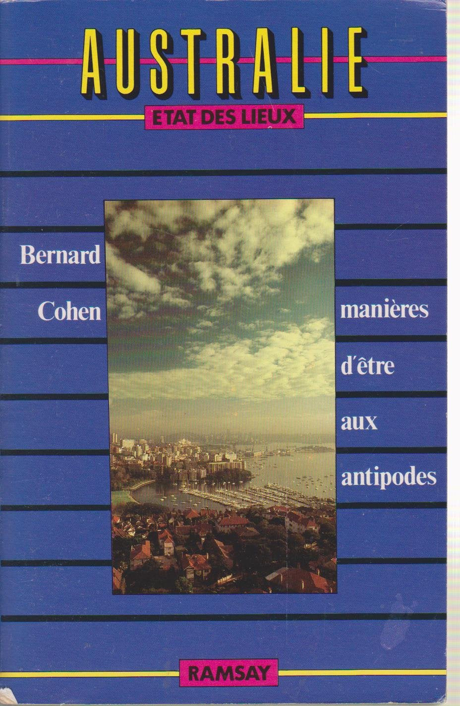 Australie : manieres d'être aux antipodes book