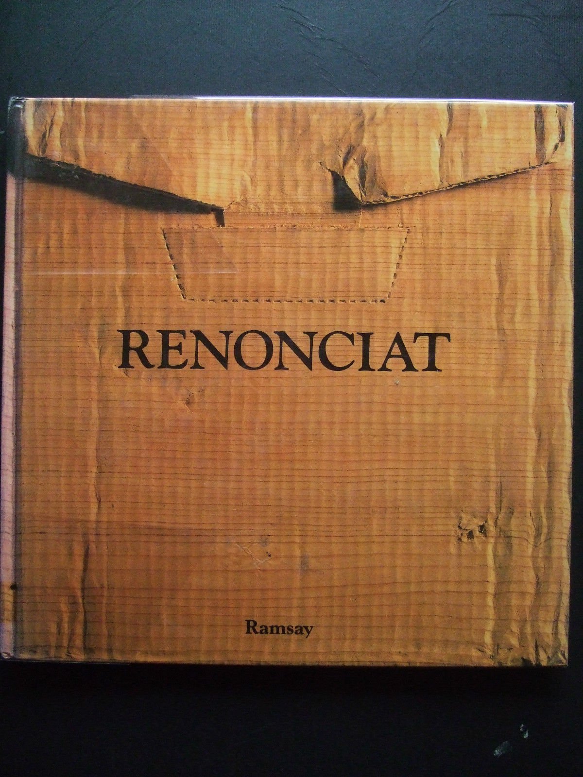 RENONCIAT, La Matière Des Choses, Sculptures. book