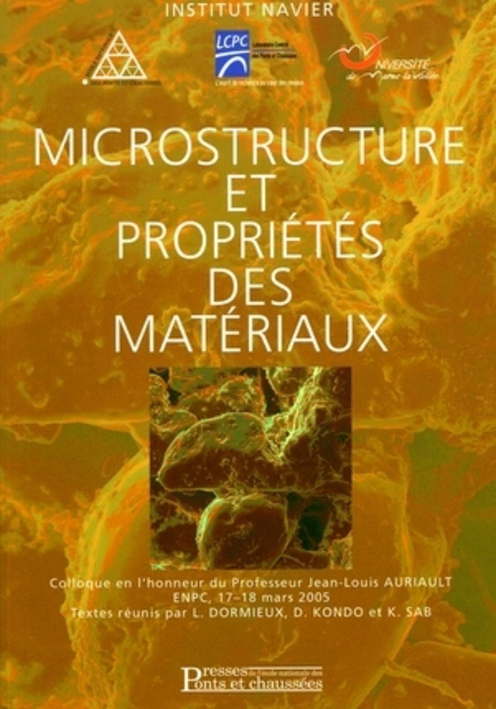 Microstructure et propriétés des matériaux book