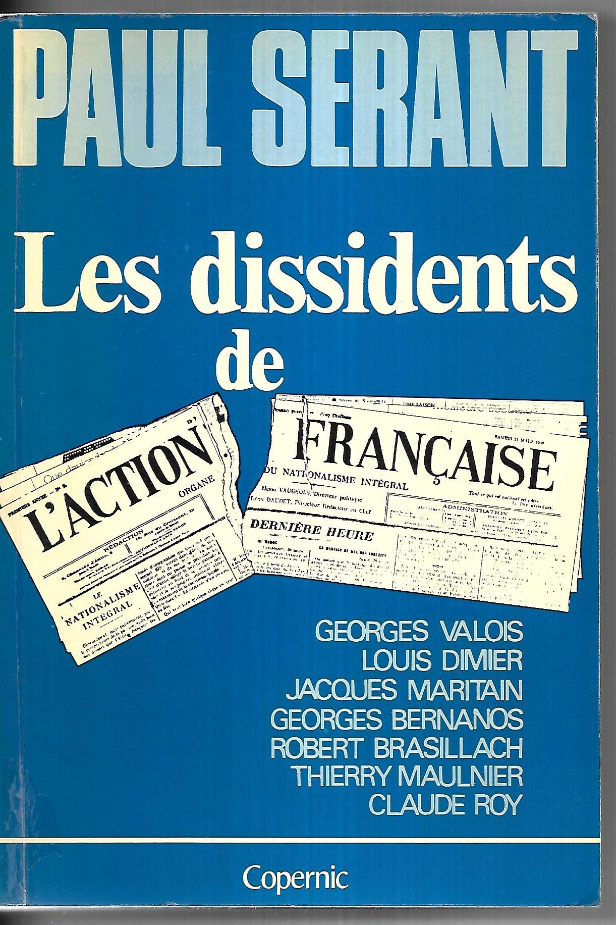 Les dissidents de l'action française Books