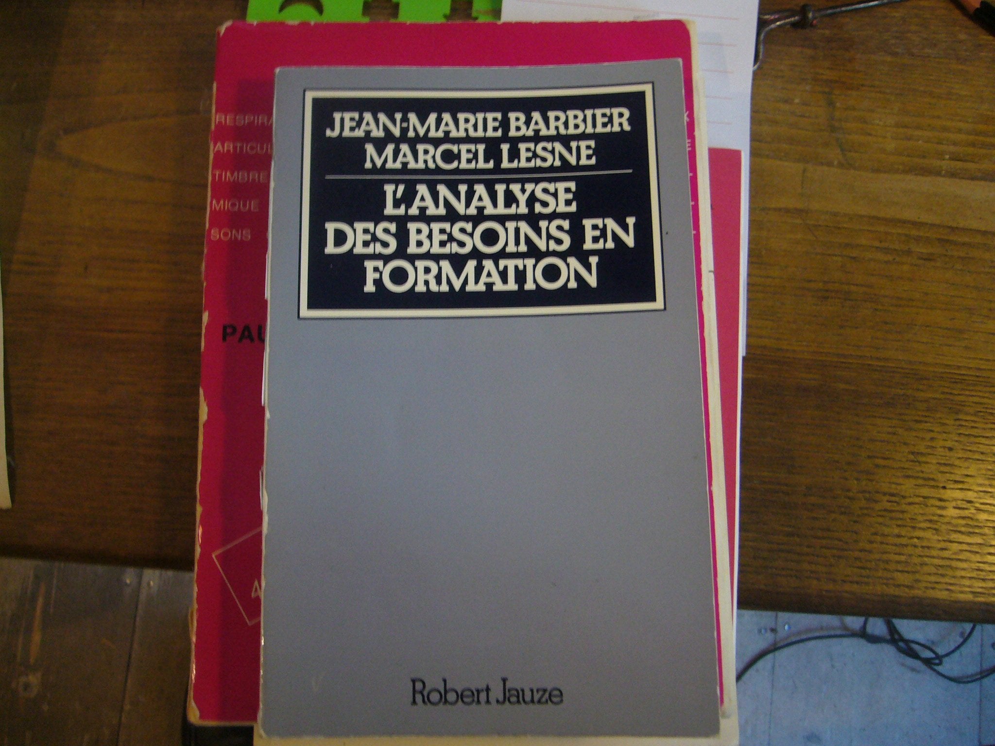 L'analyse des besoins en formation (French Edition) book