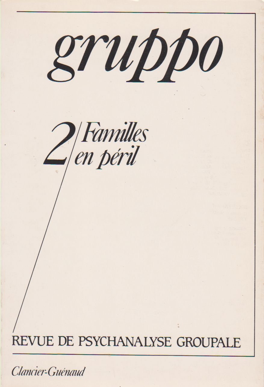 Gruppo, n° 2. Familles en péril Books