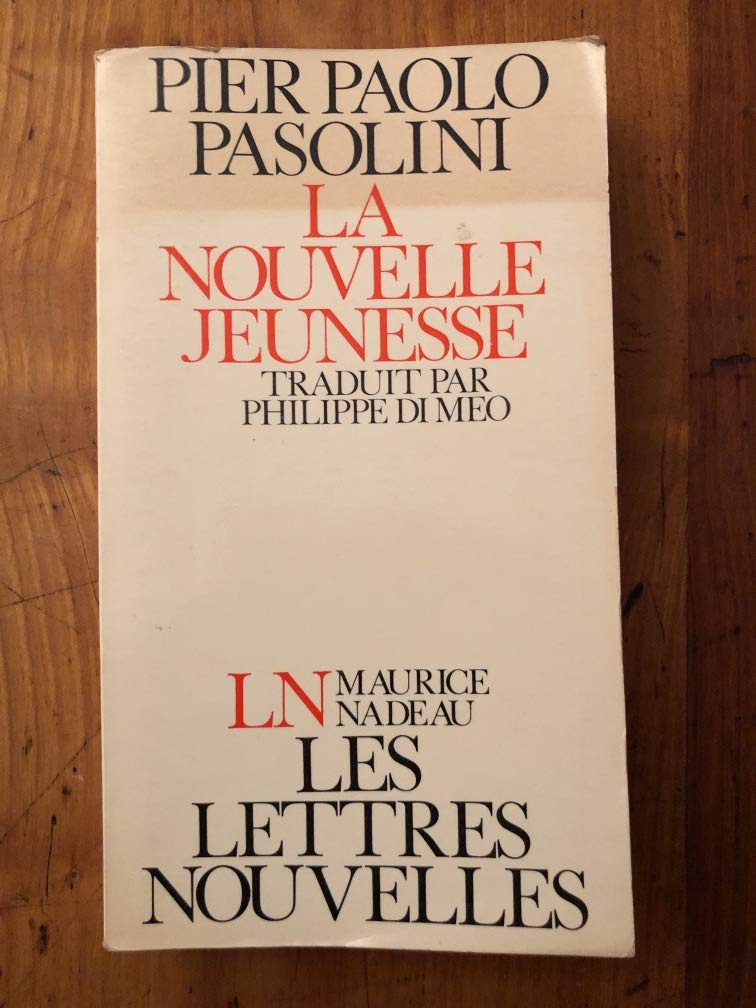 La Nouvelle jeunesse book
