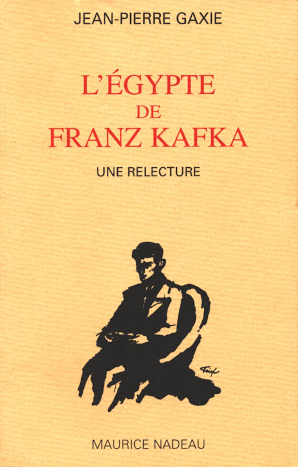 L'Égypte de Franz Kafka: Une relecture Books