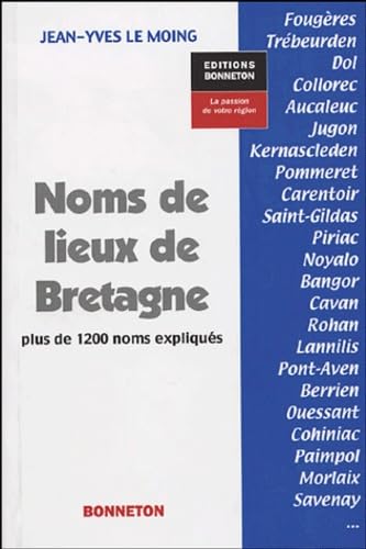 Noms de lieux de Bretagne book
