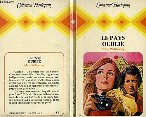 Le Pays oublié (Collection Harlequin) book