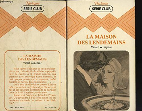 La Maison des lendemains (Harlequin) book