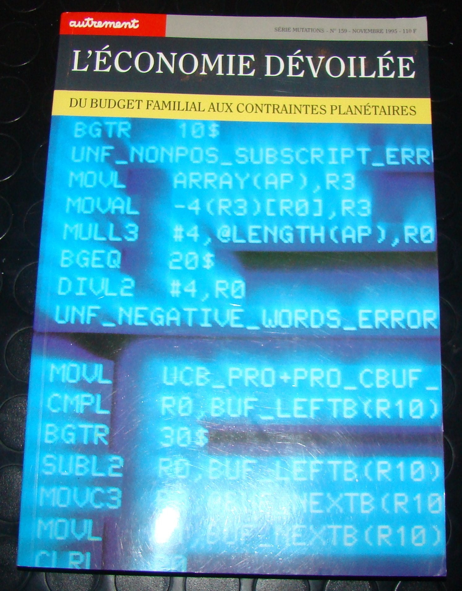 L'économie dévoilée : du budget familial aux contraintes planétaires Books
