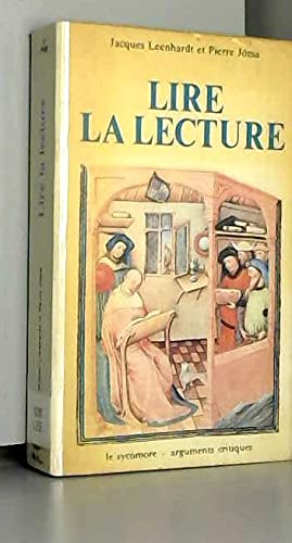 Lire la lecture : Essai de sociologie de la lecture Books