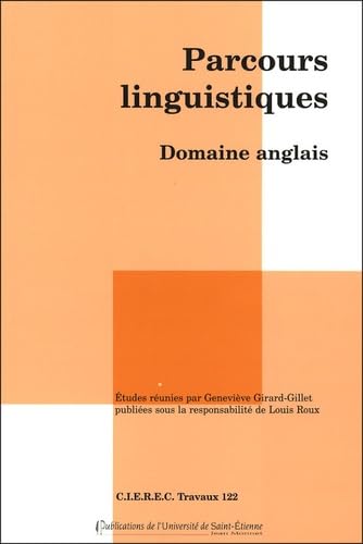 Parcours linguistiques: Domaine anglais book