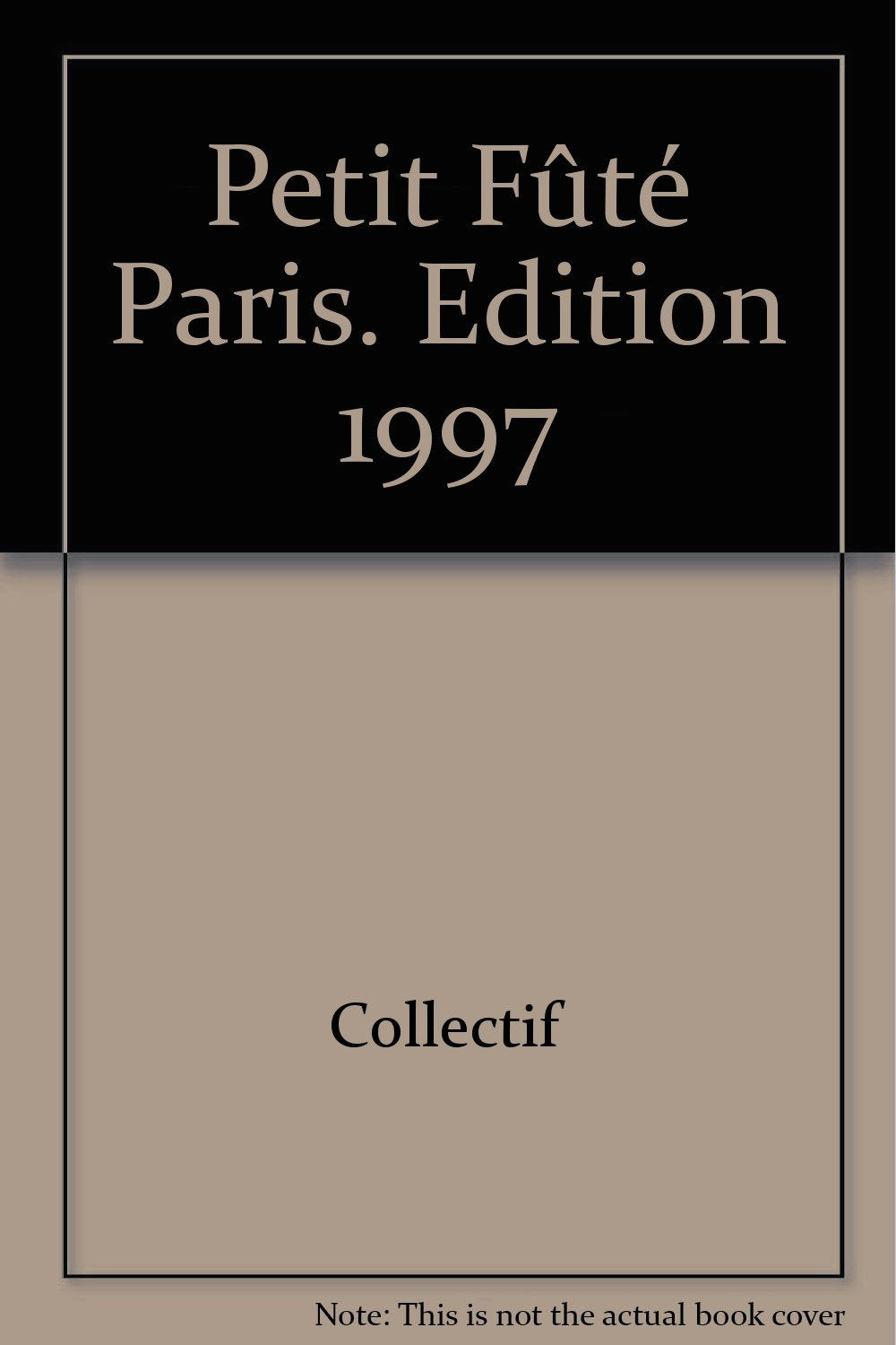 Paris 1997, le petit fute book