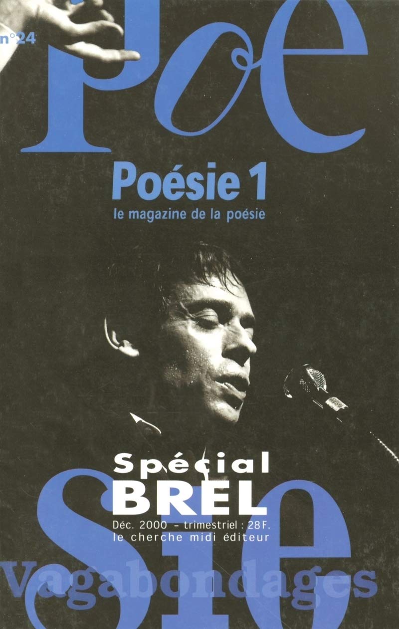 Vagabondages, le magazine de la poèsie : Jacques Brel book
