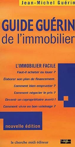 Guide Guerin De L'Immobilier Books