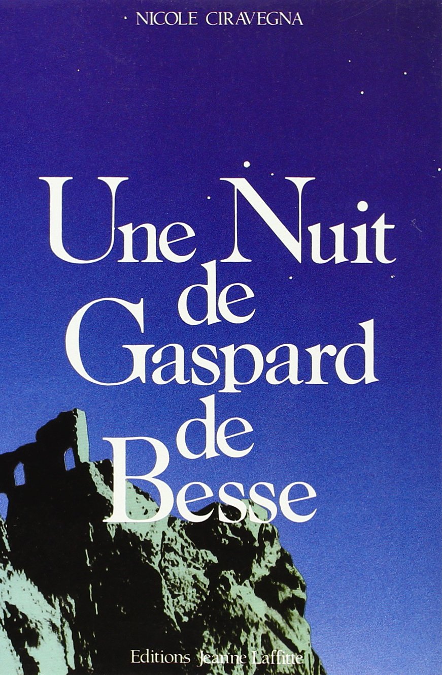 Une nuit de Gaspard de Besse Contemporary literature