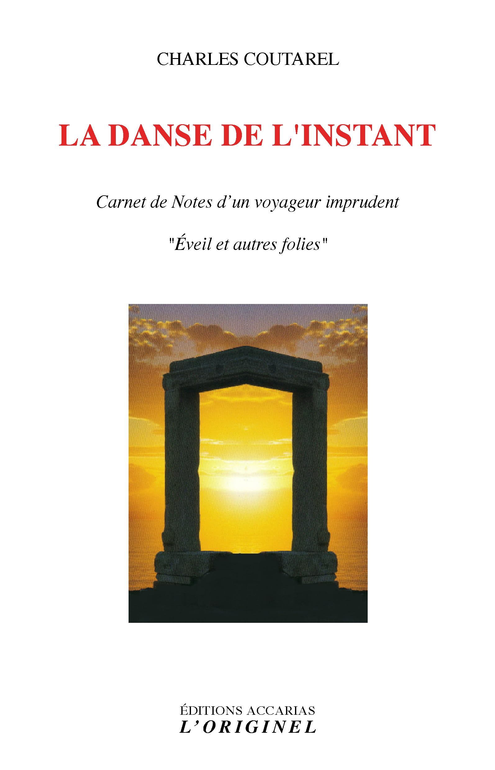 La danse de l'instant: Carnet de notes d'un voyageur imprudent "éveil et autres folies" book