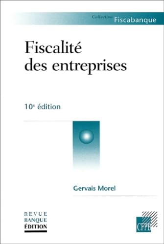 Fiscalite Des Entreprises. 10eme Edition Books