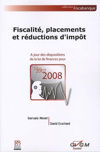 Fiscalité, placements et réductions d'impôt book