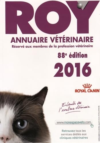 Annuaire vétérinaire Roy (2016) book