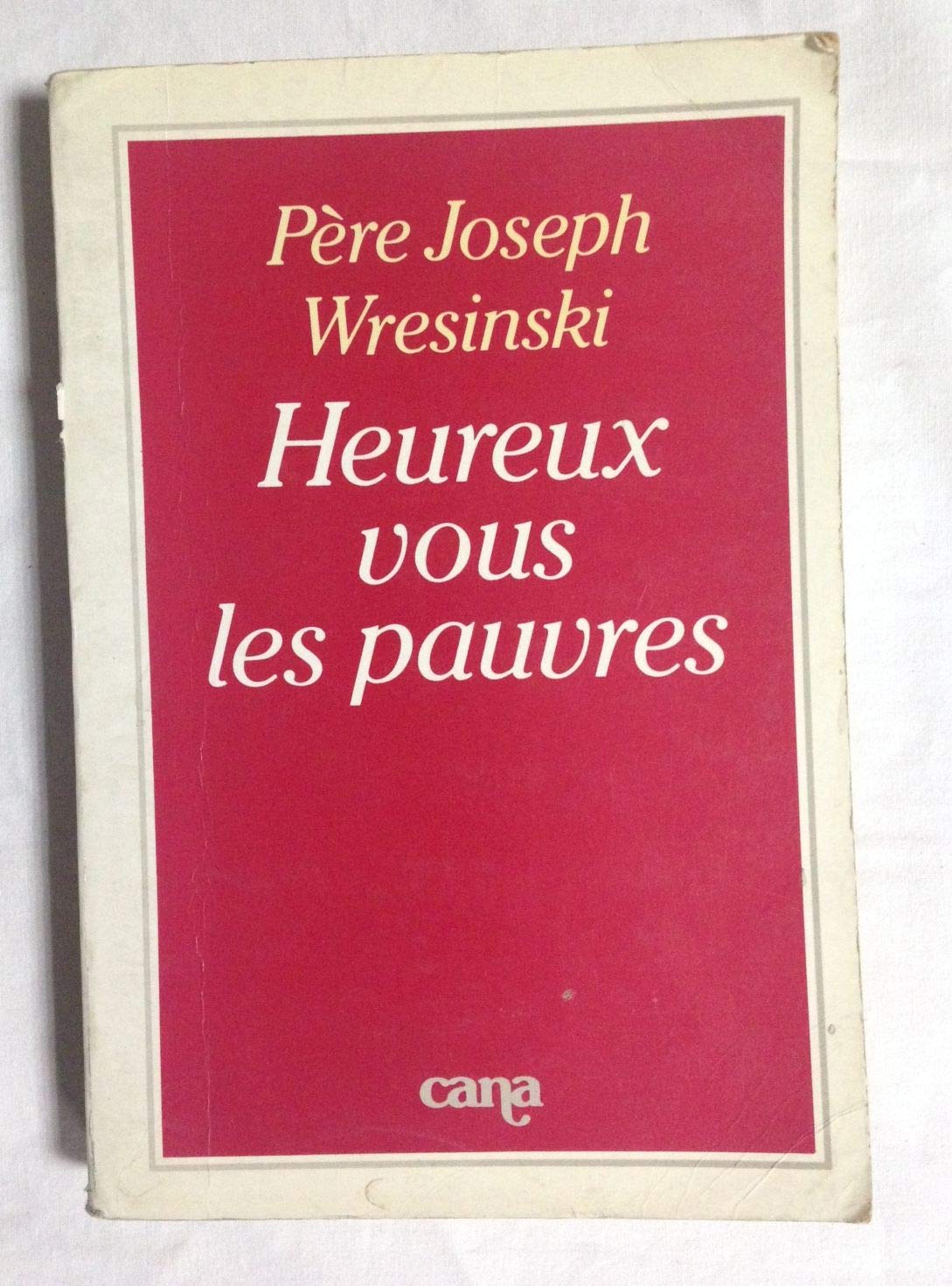 Heureux vous les pauvres book