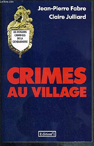 Crimes au village 040396 book