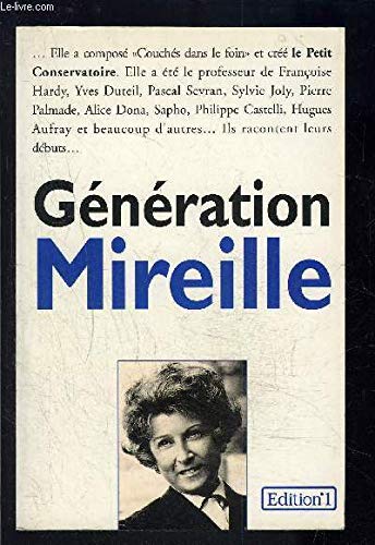 Génération Mireille Books