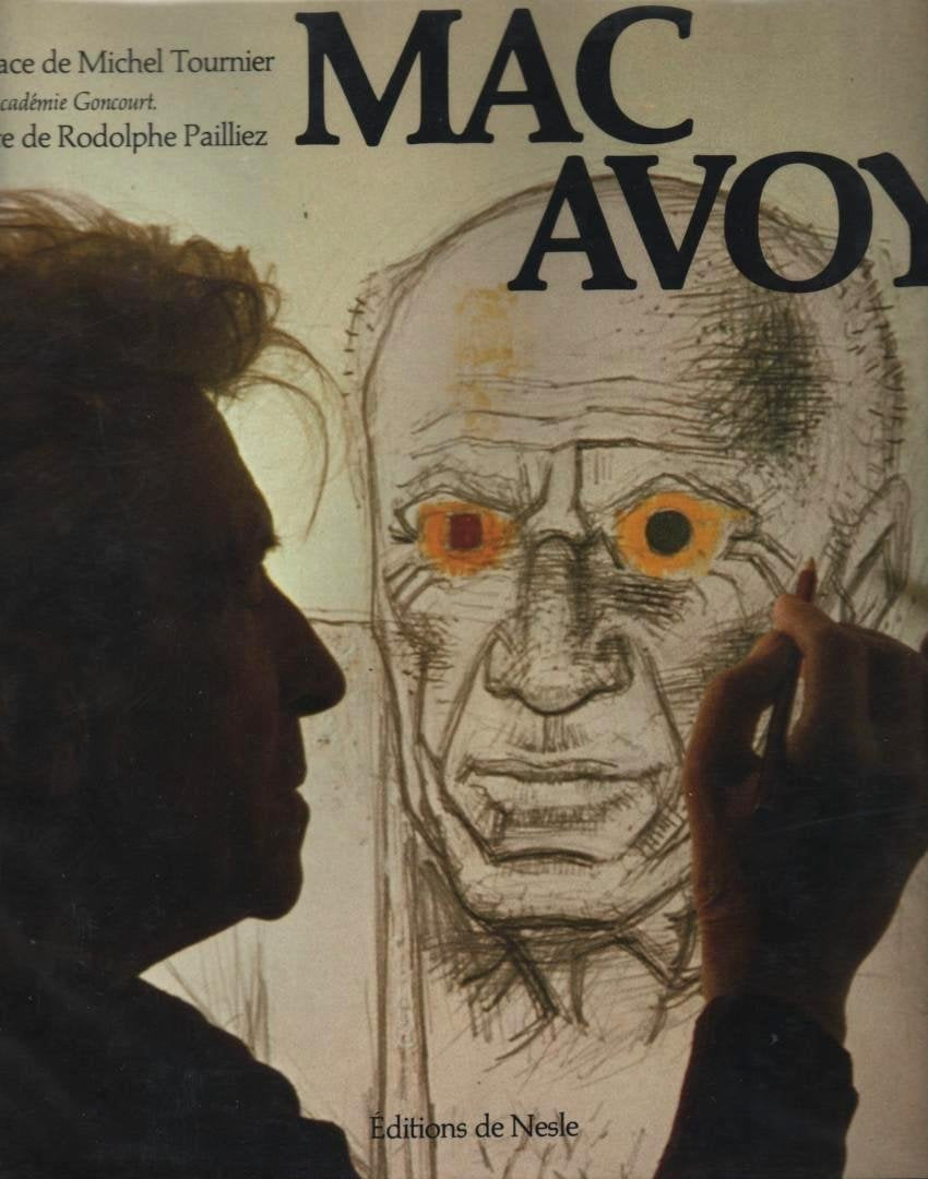 Marc Avoy. Bel envoi du peintre. book