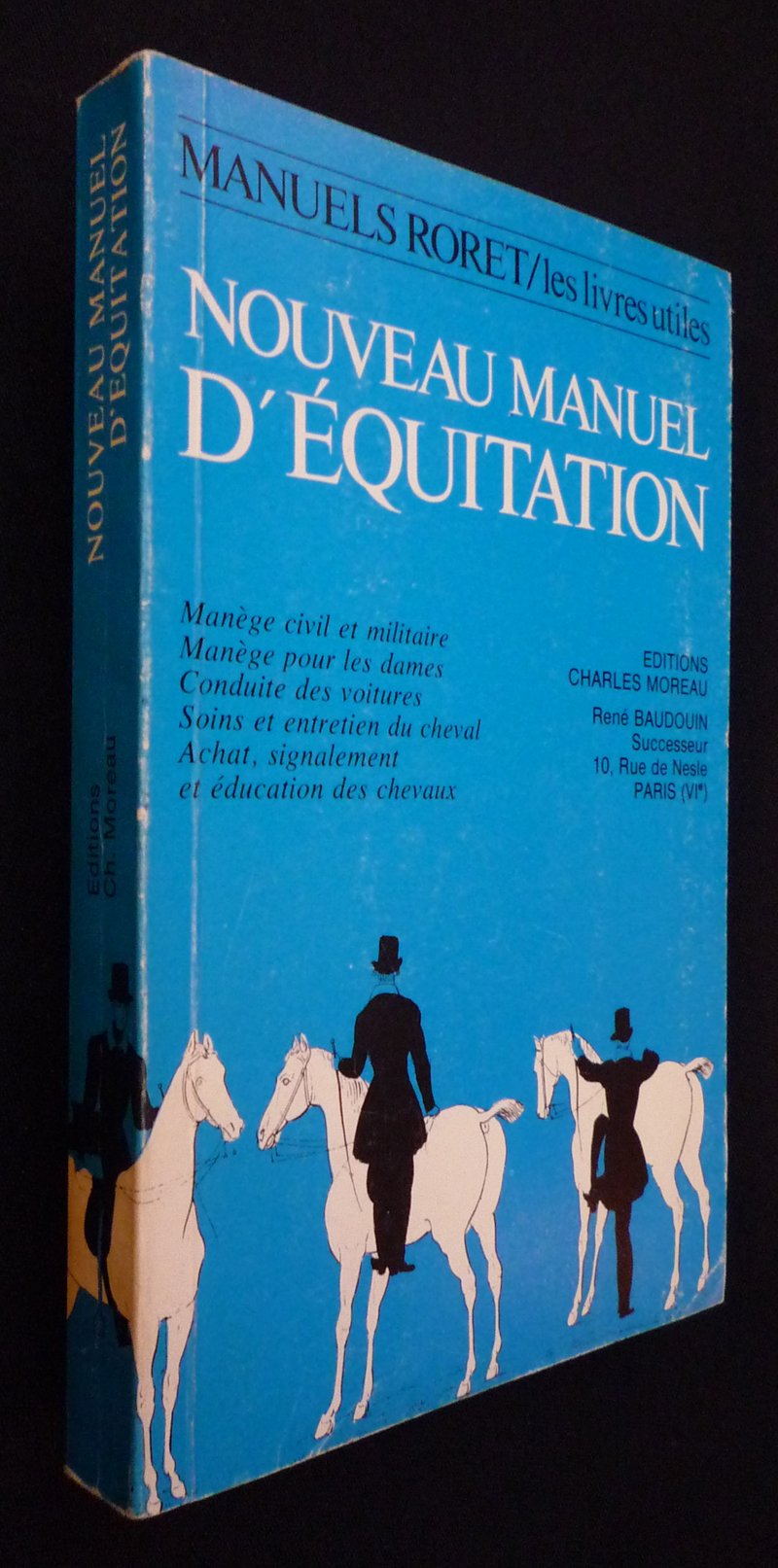 Nouveau manuel d'équitation Books