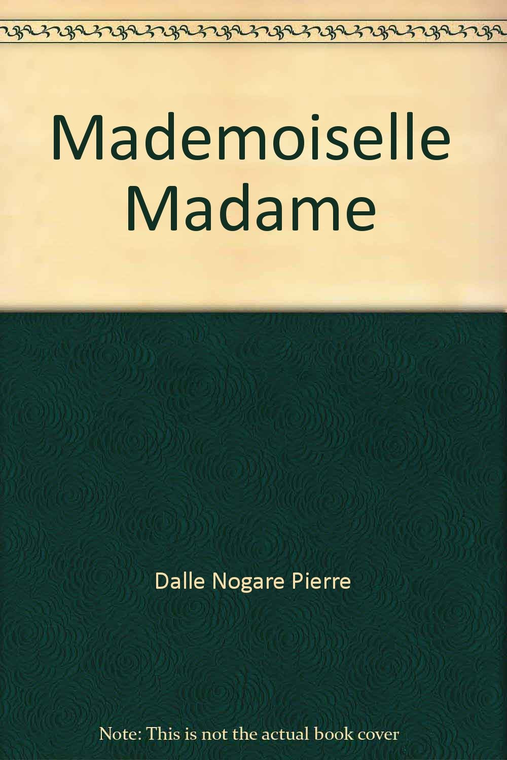 Mademoiselle Madame book