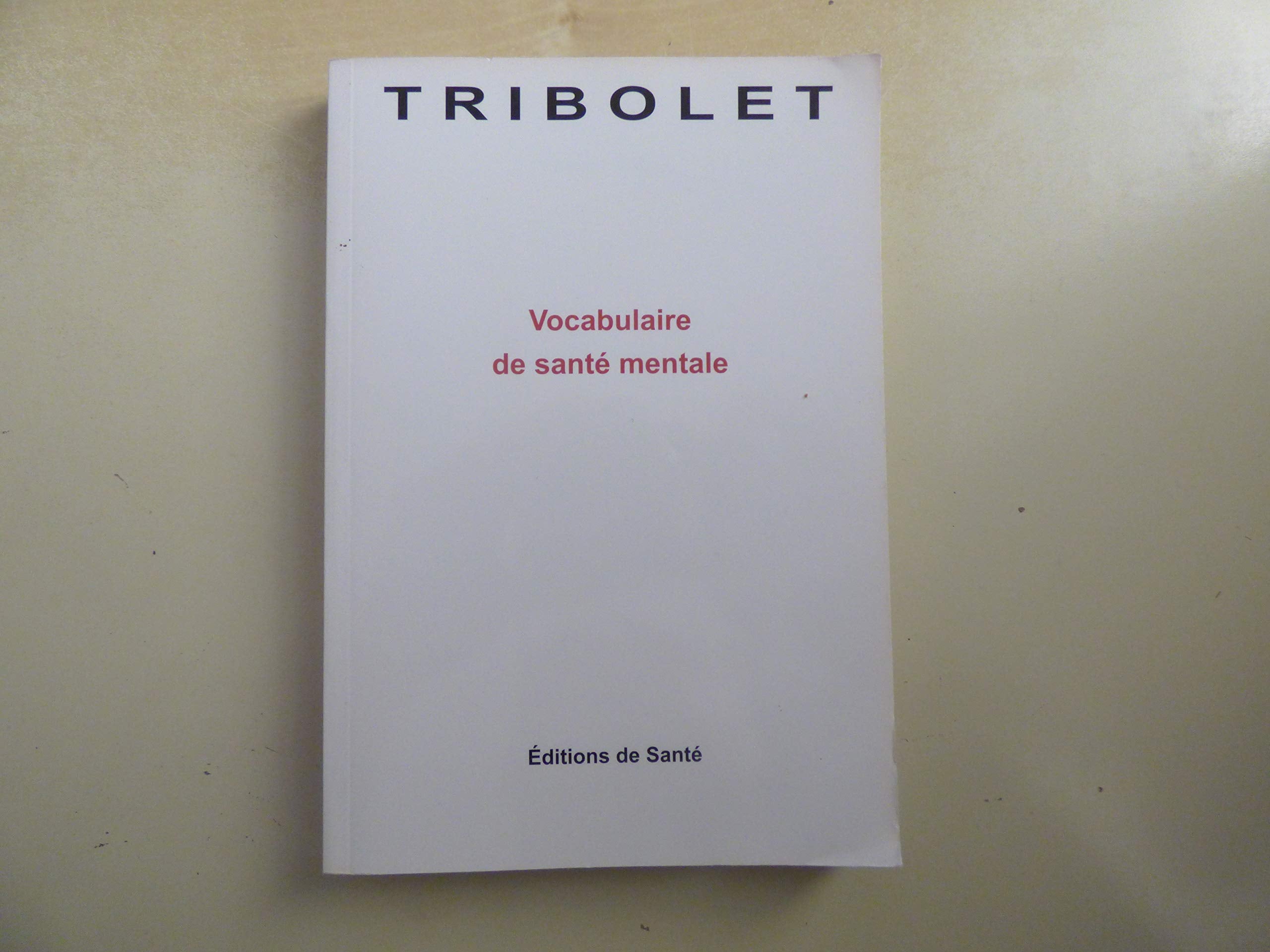 Vocabulaire de santé mentale Books