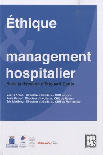 Ethique et management hospitalier book