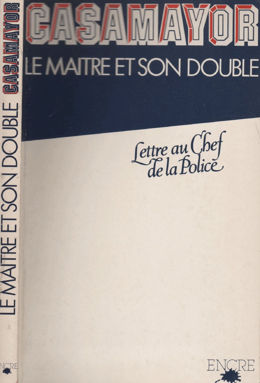 Le maître et son double - Lettre au chef de la police book