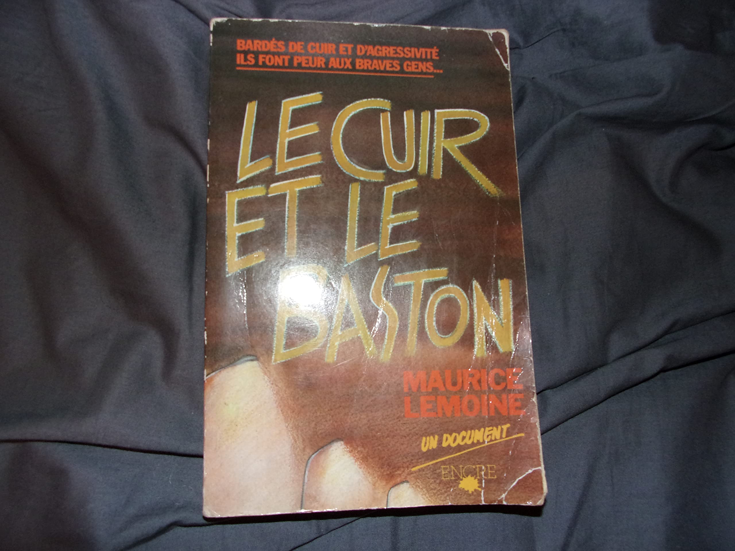 Le cuir et le baston : Roman : Bardés de cuir et d'agressivité ils font peur aux braves gens Books